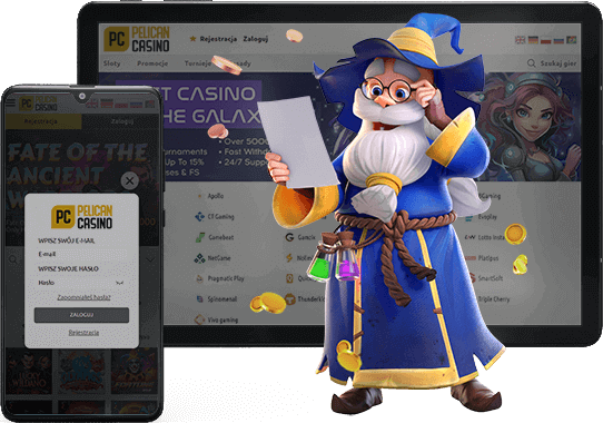 Logowanie do konta Pelican Casino dla graczy z Polski